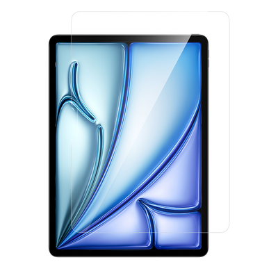 GlassWarrior Screen Protector for iPad Air 2024 - Maximum Protection from Scratches and Shatter with Double Ion-Exchange Strengthened Technology, Making it 4X Stronger than Traditional Glass Screen Protectors