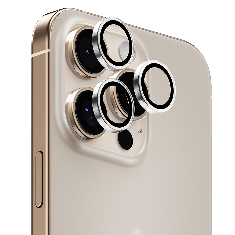 Safeguard your iPhone 16 Pro Max camera with the GlassWarrior hard lens protector, built for lasting durability with scratch and impact resistance. Available in color options to match your device, this camera protector combines hard metal durability with sleek style for seamless, reliable protection.