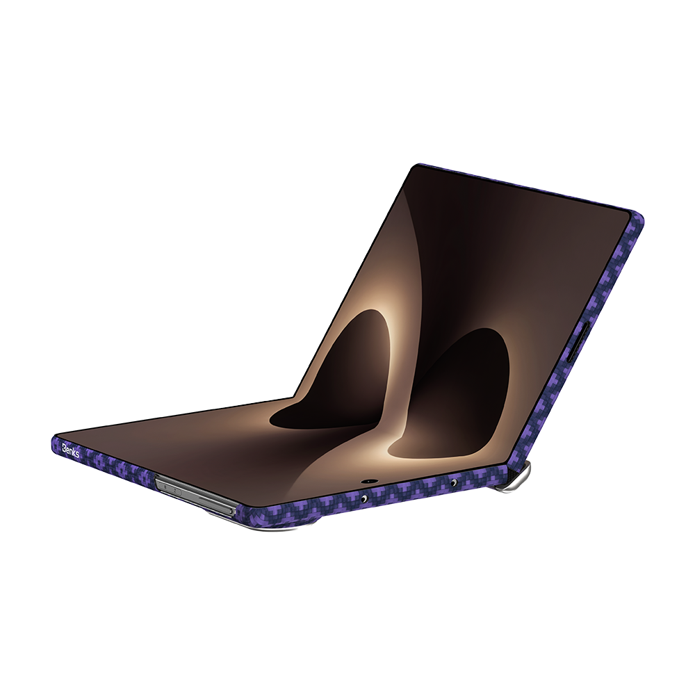 [Grand Combo] ArmorGrid Air Purple Case built with Kevlar® for Samsung Galaxy Z Fold 8