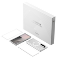 Crystal case on Samsung Galaxy Z Fold 7 fully unfolded tablet mode view