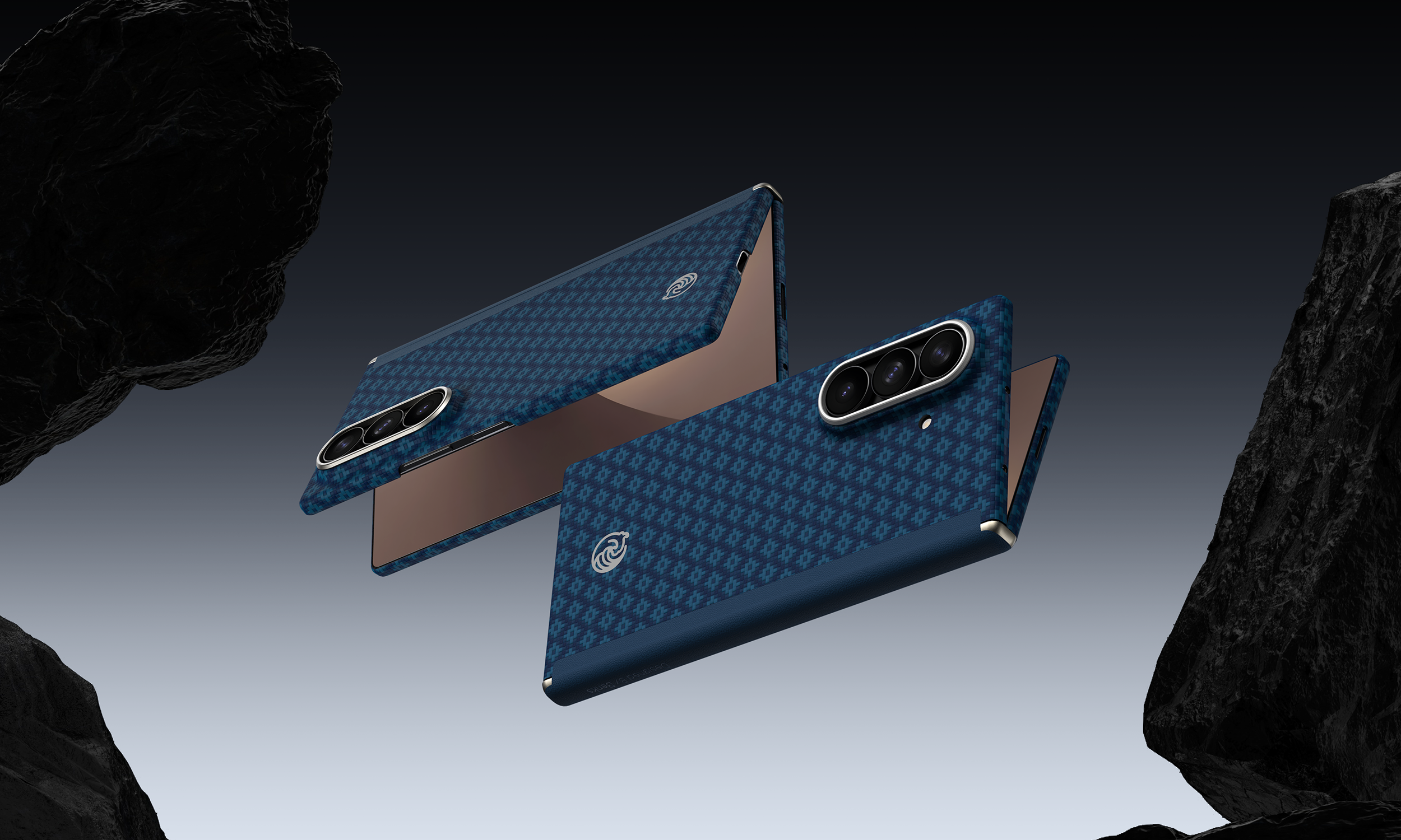 Benks ArmorGrid Air Azure Blue Kevlar case for Samsung Galaxy Z Fold 8 Ultra — product image 11