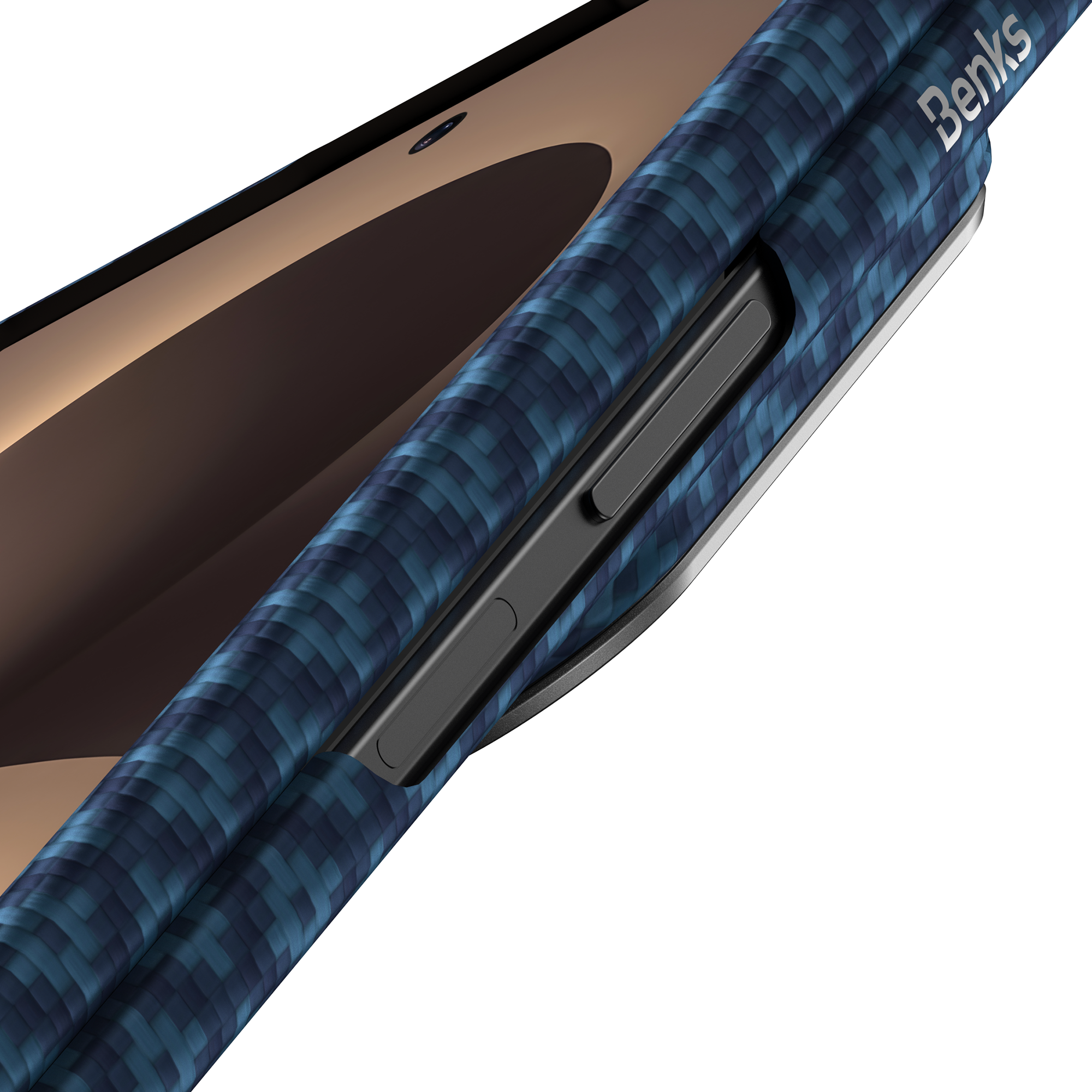Benks ArmorGrid Air Azure Blue Kevlar case for Samsung Galaxy Z Fold 8 Ultra — product image 8