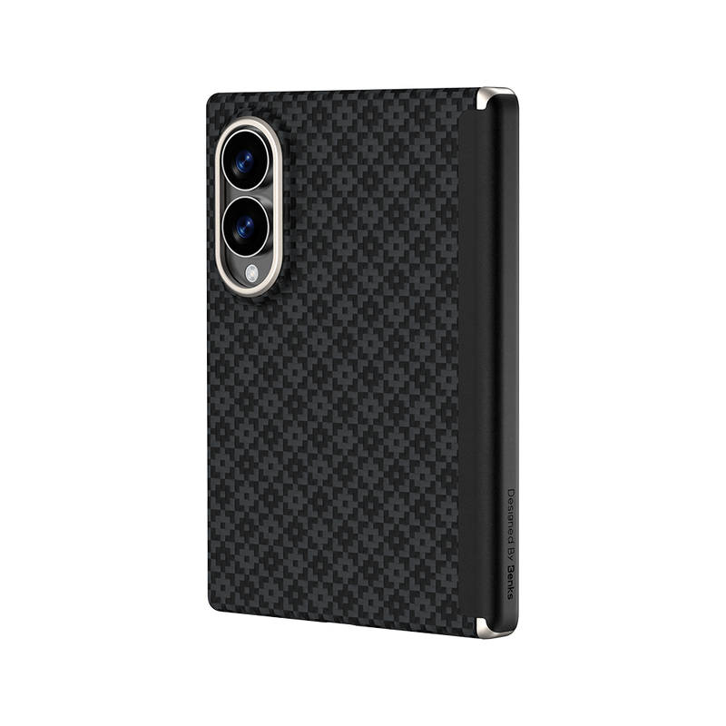 Benks Grand Combo ArmorGrid Air Obsidian Black Kevlar case for Samsung Galaxy Z Fold 8 — product image 1 PNG