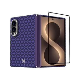 [Grand Combo] ArmorGrid Air Purple Case built with Kevlar® for Samsung Galaxy Z Fold 8 - image 1
