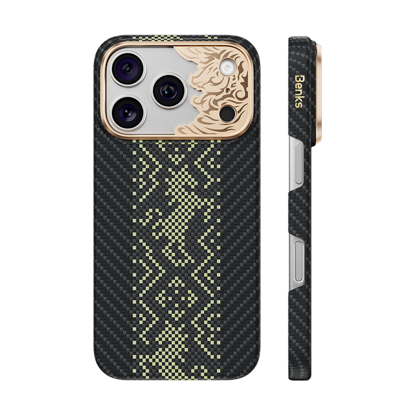 Knight Air Black Case built with Kevlar® for iPhone 18 Pro