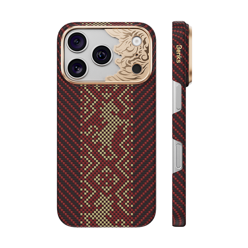 Knight Air Red Case built with Kevlar® for iPhone 18 Pro Max
