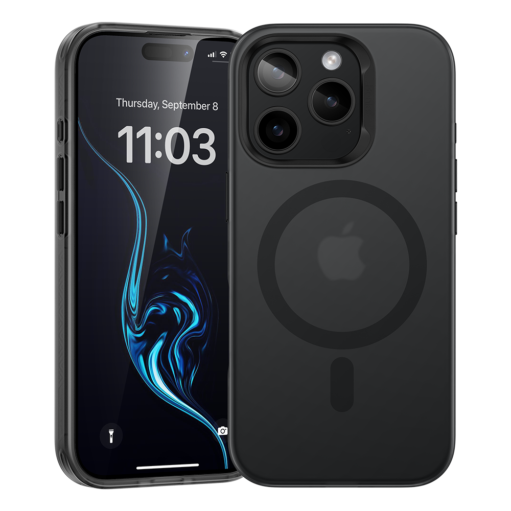 Discover the Lucid Armor MagSafe case for iPhone 16 Pro Max, featuring InvisWarrior™ protection in a soft-touch, minimalist design. This ultra-slim case combines seamless MagSafe compatibility with durable defense, offering a smooth feel and enhanced grip for everyday style and security.