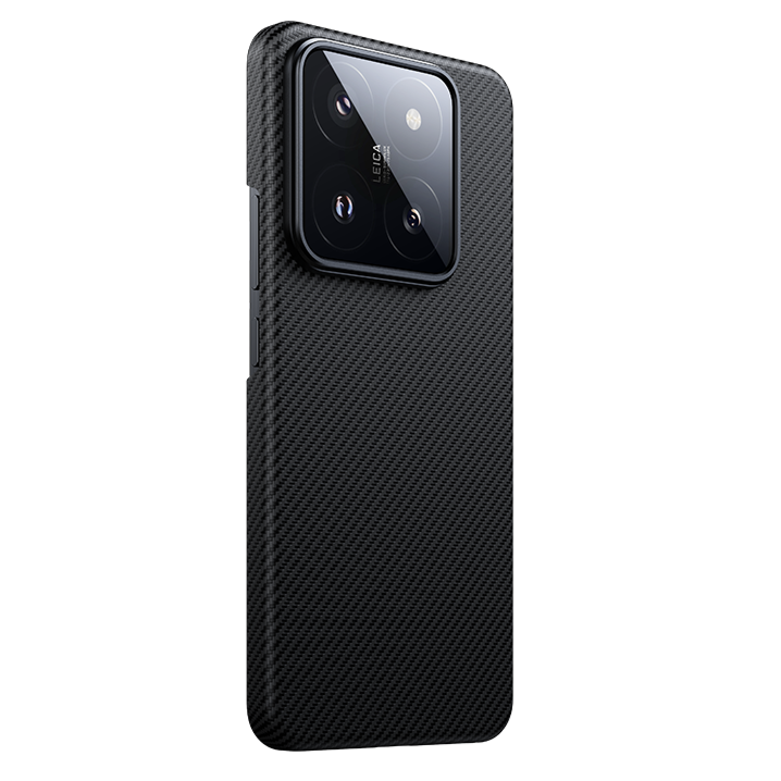 Benks ArmorAir Case for Xiaomi 14/14 Pro, crafted from DuPont™ Kevlar® 600D fiber, offering strong protection with a minimalist design. Features MagSafe compatibility, ultra-slim profile, easy detachment, and a durable yet stylish build.
