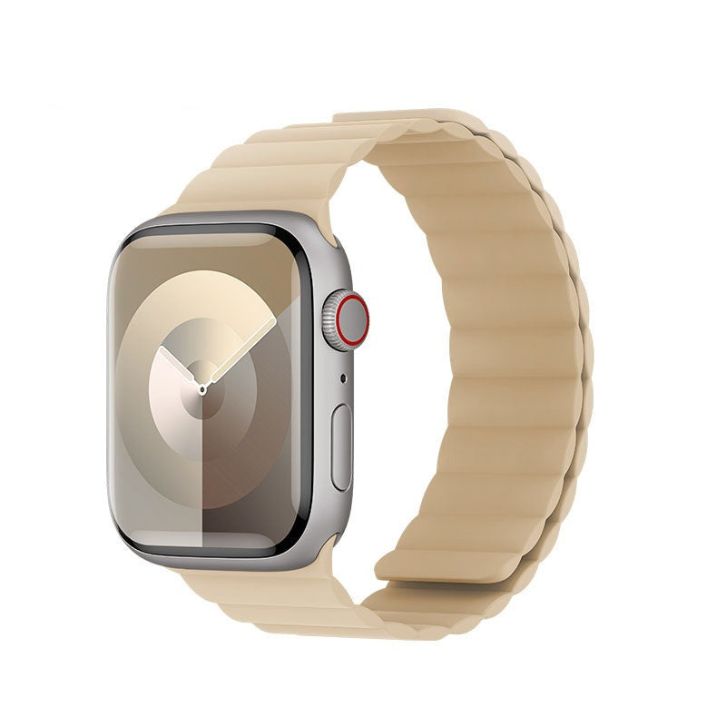 Magnetic Silicone Apple Wath Band