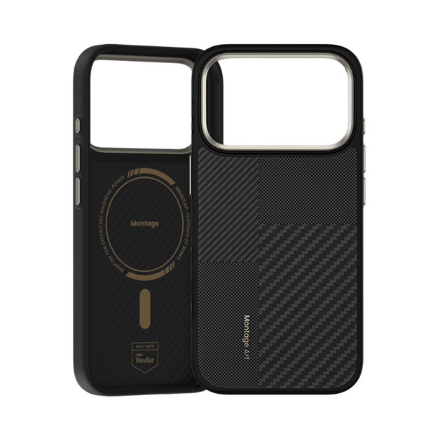 Montage ArmorPro Case built with Kevlar® for iPhone 17 Pro Max
