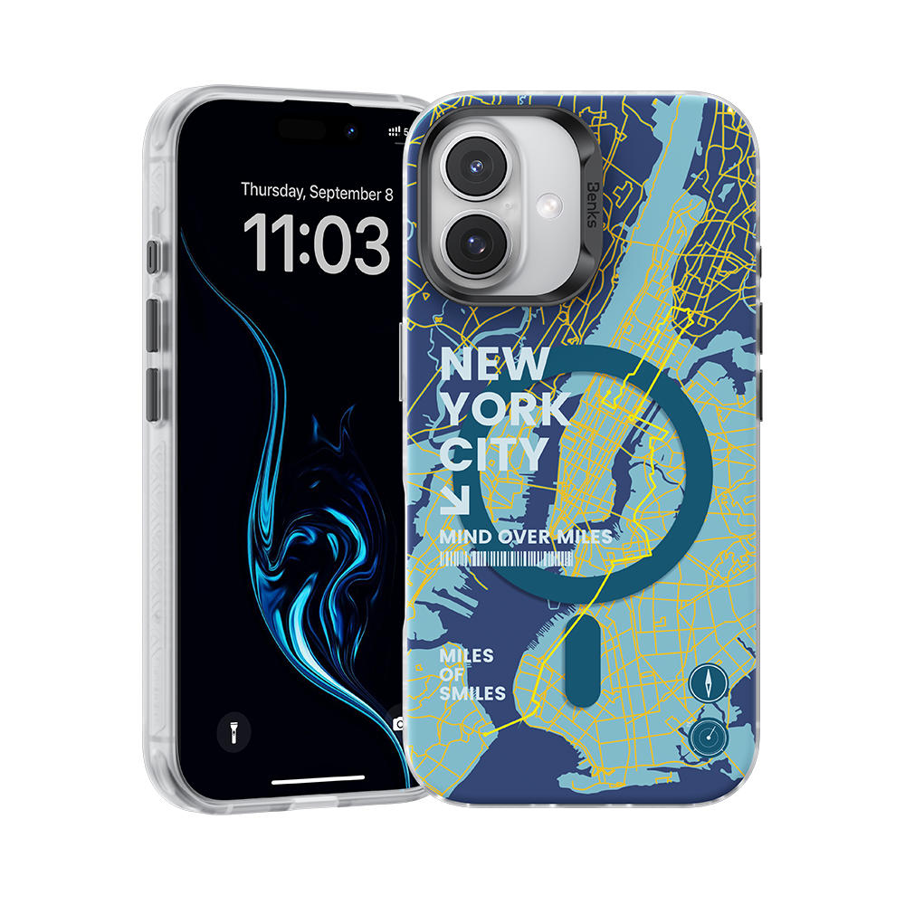 New York Phone Case for iPhone 16 Plus