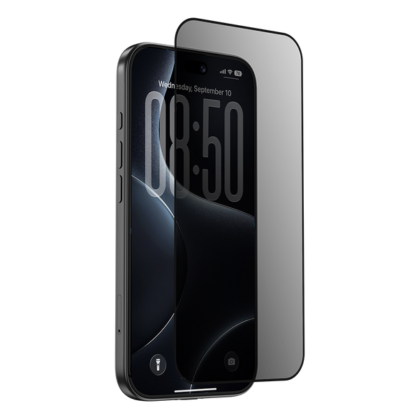 Protector de pantalla de privacidad GlassWarrior para iPhone 17 Pro Max