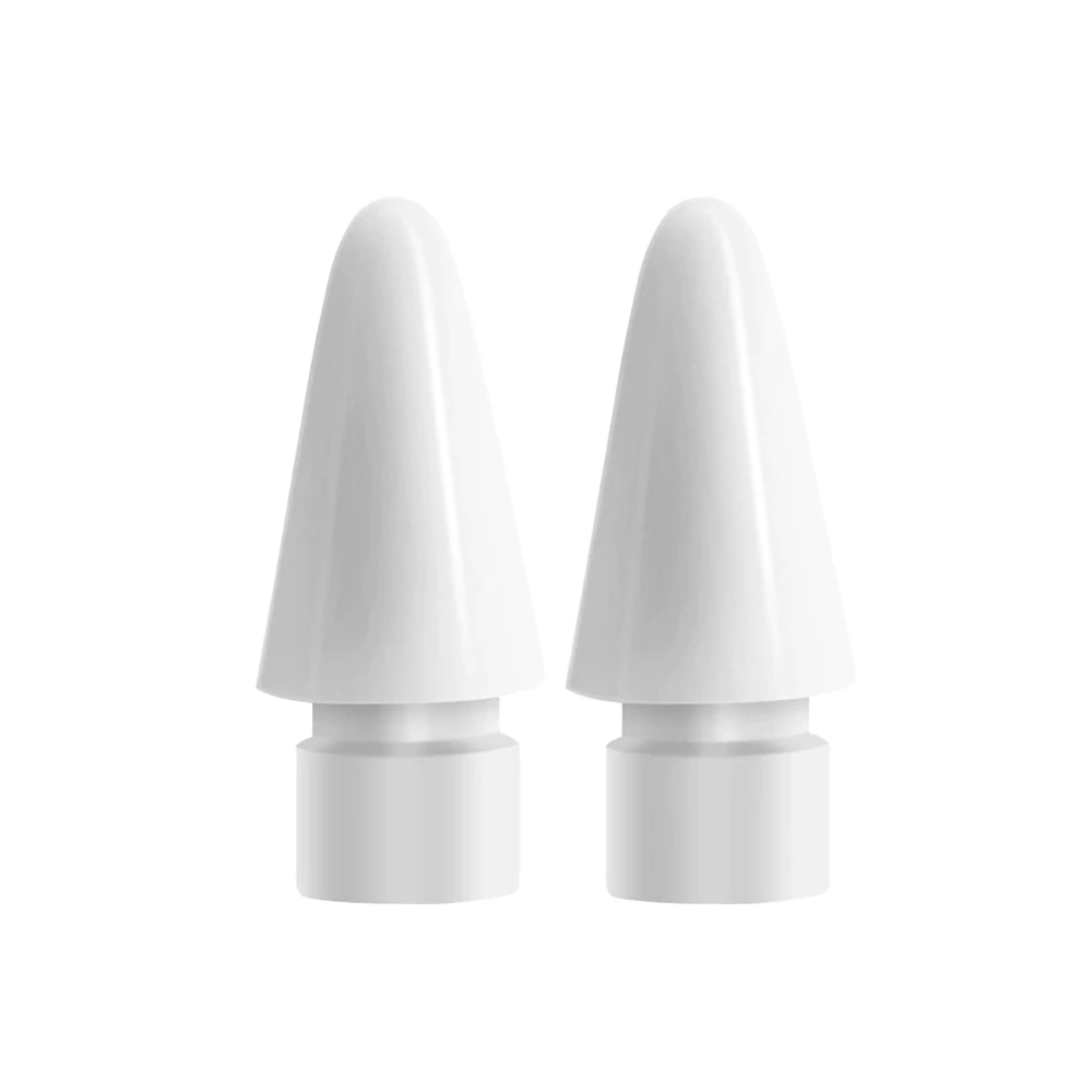 Pack of 2 Pencil Tips Replacement, compatible with Benks Pen and Apple Pencil, designed for precision and durability in writing and drawing tasks.