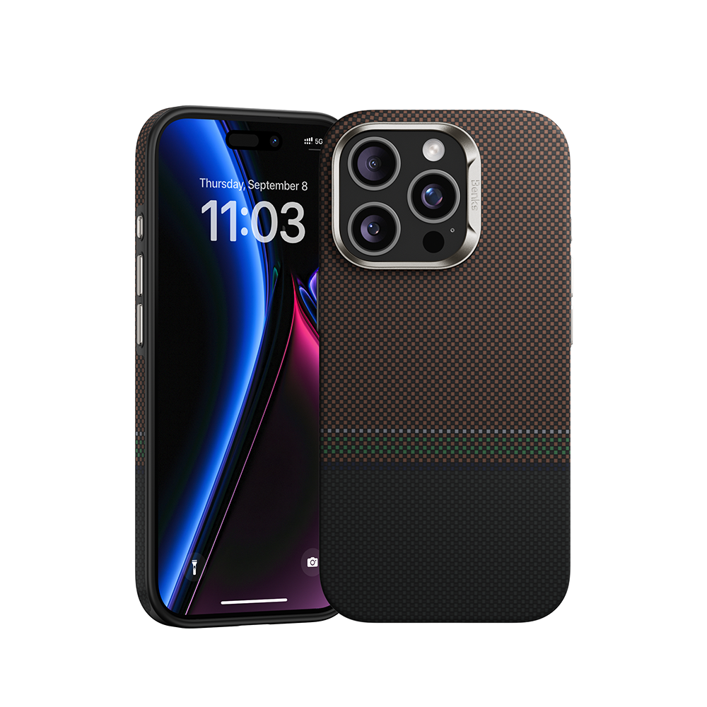 Kevlar® Fiber Case for iPhone 15 Pro | MagSafe Phone Case | Benks