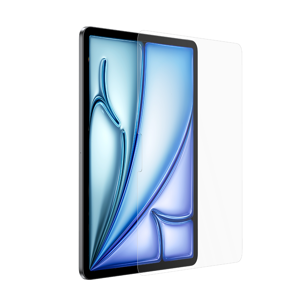 Ultra Shield Screen Protector for iPad, offering high-definition clarity and robust scratch-resistant protection, precisely fitted for seamless coverage. iPad Air 13