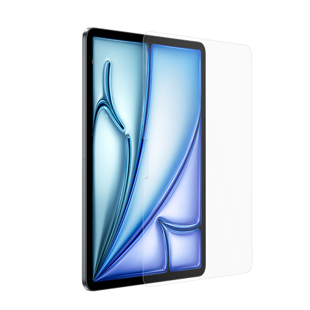 Ultra Shield Screen Protector for iPad, offering high-definition clarity and robust scratch-resistant protection, precisely fitted for seamless coverage. iPad Air 13