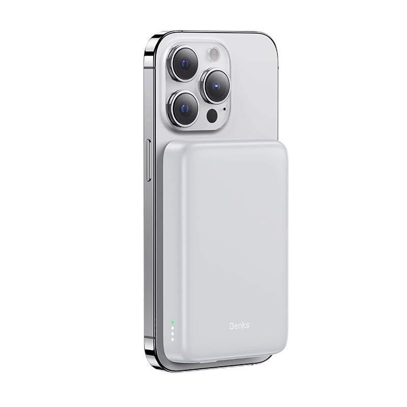 benks_MagClap_JuicePod_Power_Bank_10000_mAh_white