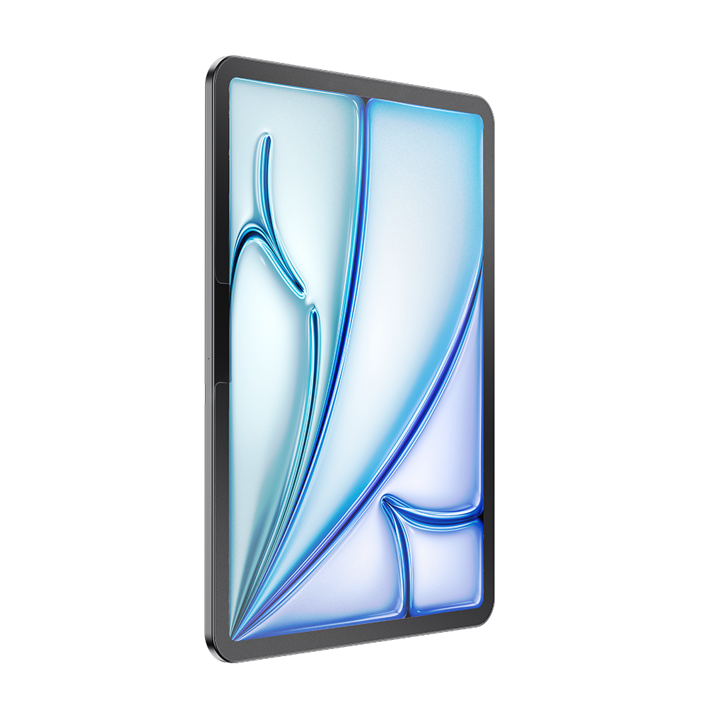 High Touch Sensitivity Matte Screen Protector for iPad Air 2024  Image demonstrating the high touch sensitivity of the Matte Screen Protector for iPad Air 2024, compatible with Apple Pencil and easy to install.