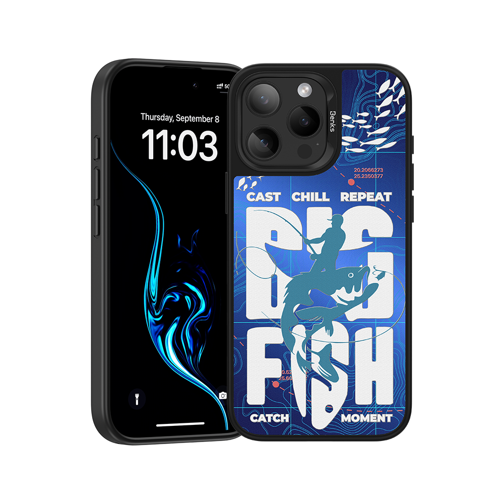 Big Fish Phone Case for iPhone 16 Pro Max