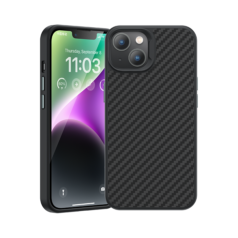 Benks Hybrid Case for iPhone, crafted with DuPont™ Kevlar® fiber, blending robust protection with a minimalist style. Features MagSafe compatibility, an ultra-slim and minimalist design, easy detachability, and enhanced durability for long-lasting use.