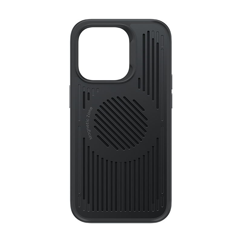 Innovative Benks Biliz Pro Case, reducing phone temperature by 2.3°C, featuring a durable, thin design with shock-resistant bumpers and a robust outer shell for comprehensive protection.