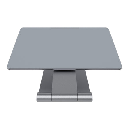 Back view of the Benks magnetic tablet mount for iPad, highlighting its robust design. This iPad stand is an excellent choice for Apple users who need a reliable mount. The iPad stand provides secure support for your tablet, ensuring it stays in place during use. With this Apple iPad stand, you can enjoy hands-free operation and a sleek, modern design that complements any Apple device..