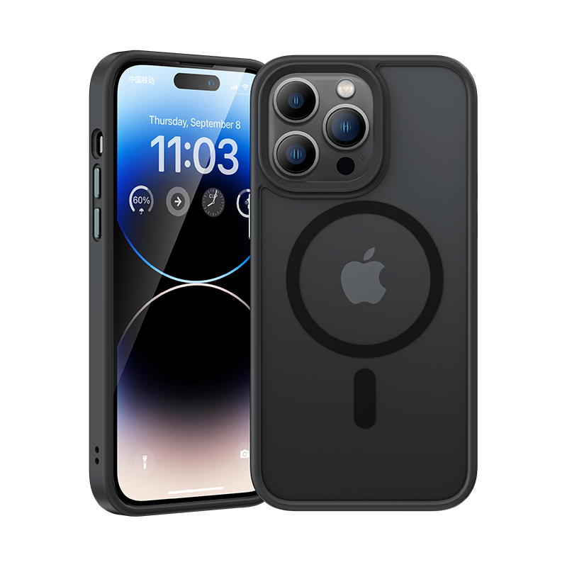 Benks Mist Phone Case offering unbeatable protection. Designed for impact absorption without hindering MagSafe functionality. 