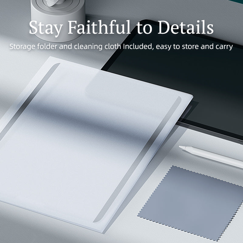 Stay faithful to details, storage folder, and cleaning cloth Included, Keep it in the folder for safekeeping.