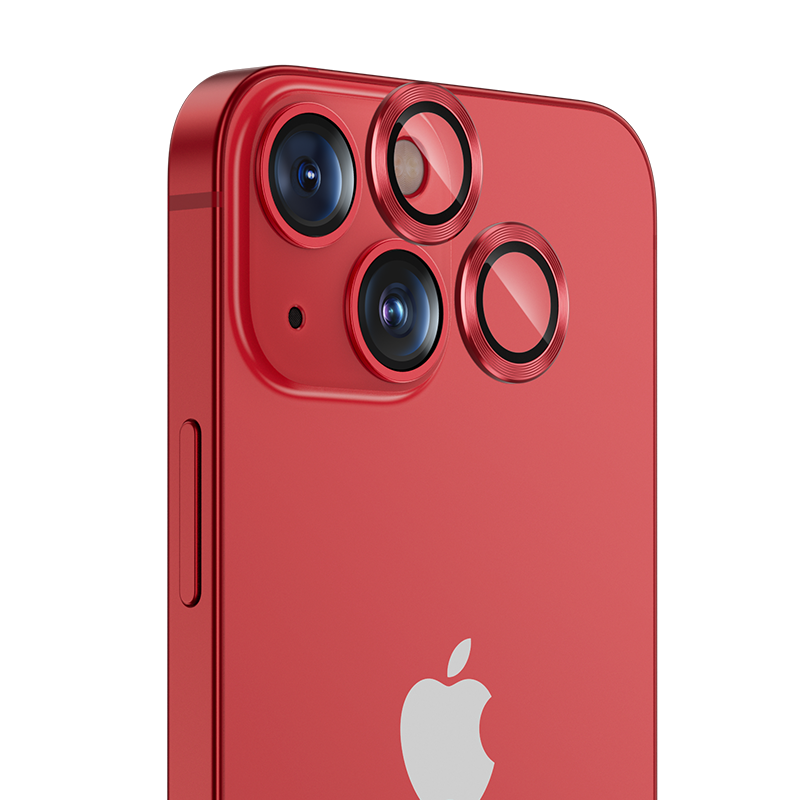 benks sapphire lens protector for iPhone 14/ plus red