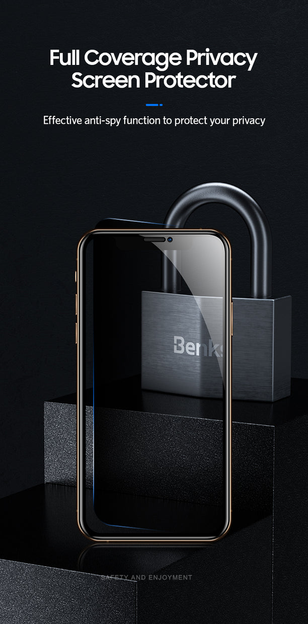 full coverage privacy screen protector from benks