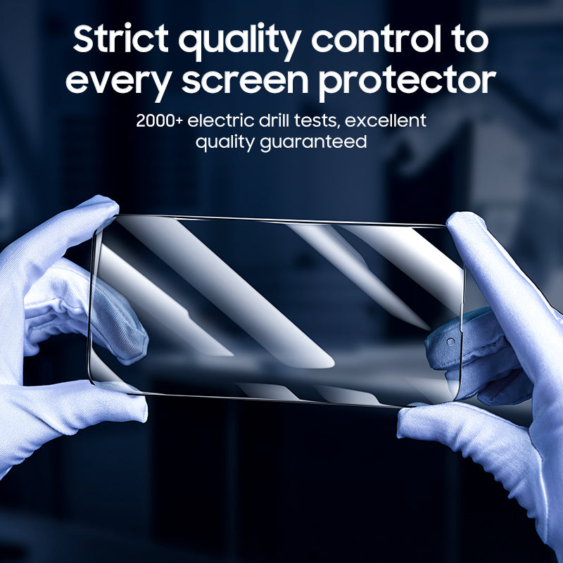strict quality control to every screen protector